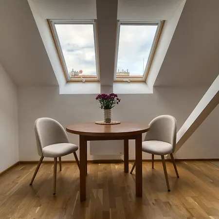 Sunset & Bloom Attic - Near Parks & Cafes 公寓 布拉格